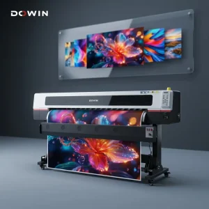 Professional Large Format 1.8 Eco Solvent Inkjet Printer for Poster Canvas Banner Advertising Graphic Printing