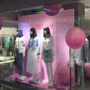 Professional Manufacturing Creative Design Visual Crafts Window Display