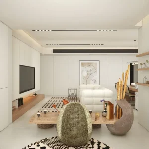 Professional Modern Interior Graphic Design Solution 3D Rendering Cross Categories Consolidation Construction Real Estate