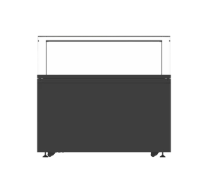 Professional Museum Gallery Vitrine 360 Degree Viewing Cabinet