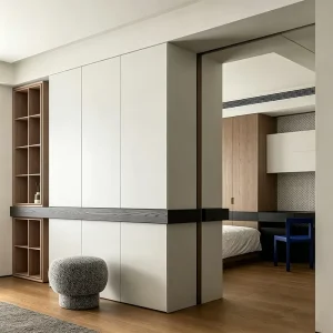 Professional One Stop Whole House Customization 3D Rendering Design Service Modern Bathroom Unique Interior