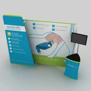 Professional Special Design 10ft Conference Exhibition Trade Show Booth with Dye Sublimation Printing and Aluminum Frame