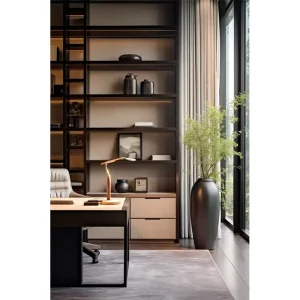 Professional Study & Office Design Service One stop Home Decoration Service 3D Rendering Design Factory Direct Materials Supply