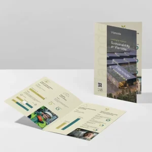 Professional Tri Fold Brochures Custom Design Business Pamphlets with Full Color Printing
