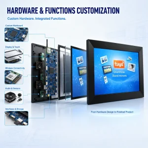 Professional WiFi Digital Frame Solution Custom Mainboard Design & APK Integration End to End Smart Display Development