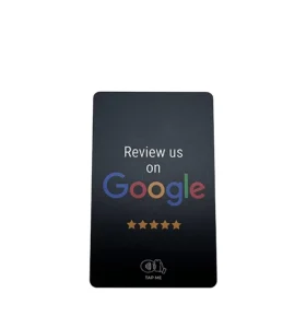 Programmable Google Review Card PVC RFID NFC QR Code Payment 213 215 216 424 Waterproof Membership Card