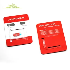 Promotion Gifts Printed Custom Logo Laptop Privacy Security Sliding Webcam Camera Cover for Protection