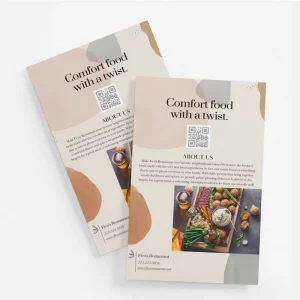 Promotion Price Custom Flyers Advertising Business Brochure with Fancy Coated Offset Paper and Custom Logo