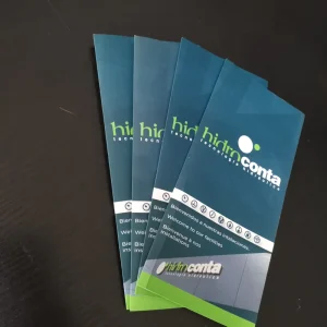 Promotional Advertising Folded Booklet Leaflet Art Paper Poster Catalog Brochure Flyer Menu Printing Service