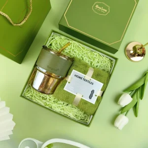 Promotional Business Gifts Sets Stock Ready Custom Logo Premium Quality Christmas Giveaway Lovers Valentine Gift Set for Ladies