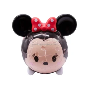 Promotional Custom Made Minnie Mouse 3D Anime Cartoon PVC Vinyl Toy Cute Action Figure Decoration Type Blind Box