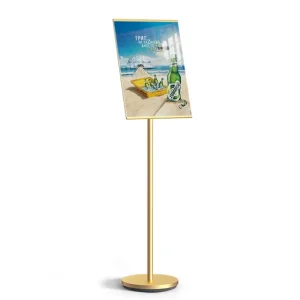 Promotional Display Stand Vertical Poster Exhibition Stand Floor-Standing Sign Board