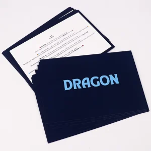 Promotional Use Custom Advertising Gift Greeting Cards Double Sides Printing Thank You Card Business Card