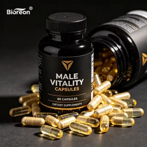 Pure Horny Goat Weed Extract Blended Nutrient Goods Contain Practical Male Vitality Capsules for Daily Physical Condition