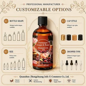 Quick Delivery Essential Oil Bulk Custom logo Fragrance in Stock Scented Organic Portable Supply Oil Essentials