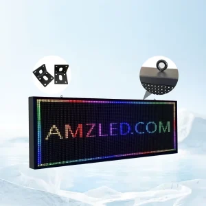 RGB Programable Scrolling Full Color P2.5 HD D16 Outdoor LED Moving Message Sign Matrix Display