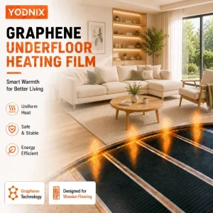 Rapid Heating Electric Floor Heating System with WiFi Smart Temperature Control