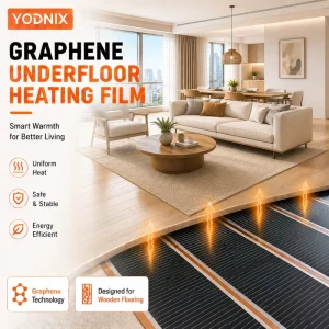 Rapid Heating Energy Saving Graphene Floor Heating Film for Villa Apartment Hotel Outdoor Home Office