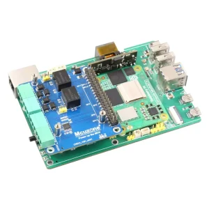 Raspberry Pi DB CM5IO Mini Development Board with NVMe SSD PoE USB3.0 Aluminum Alloy Shell ADC Expansion BCM2712 Linux 64 bit