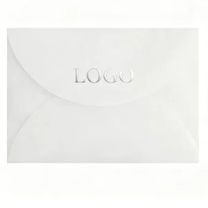 Recyclable Biodegradable Transparent Vellum Paper Sleeve Photo Clear Envelope for Invitation Postcard