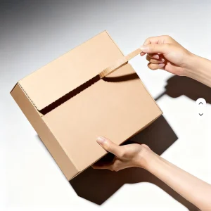 Recyclable Material Zipper Corrugated Custom Color Box Waterproof Packaging for Aircraft Gift Clothing Cosmetics Electronics