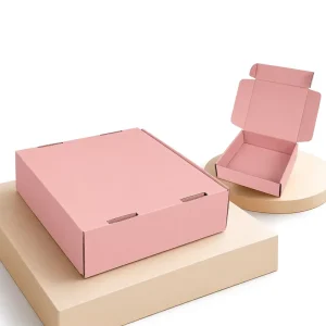 Recyclable Material Zipper Custom Color Box Waterproof Paper Packaging for Aircraft Gift Clothing Cosmetics and Electronics