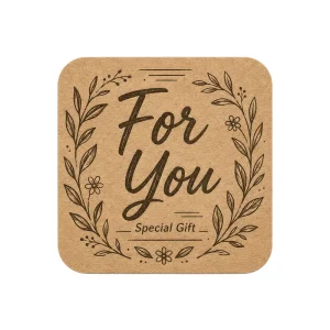 Reliable Kraft Paper Adhesive Sheet Waterproof Label for Sports Drink Bottle