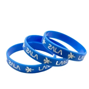 Religious Personalized Novelty Gifts Custom Waterproof Silicone Embossed Printed Wristband and Bracelets