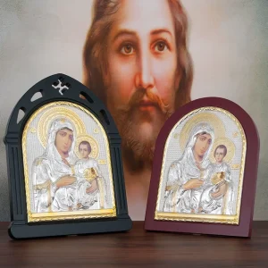 Religious Virgin Mary Icon Orthodox Religion Gift Catholic Saints Religion Ritual Church Home Nativity Scene Decor