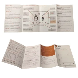Restaurant Menu and Business Flyer Printing, Custom Design, Full Color for Catering, Retail, and Commercial Advertising