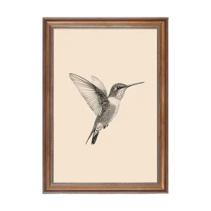 Retro Frame Wall Hanging Animal Paintings Home Decorations Digital Printing 24 Color Watercolor Abstract Canvas Art
