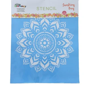 Reusable 12×12 Inch Wall Template Stencil for Painting Wall Floors DIY Home Decor Drawing Art