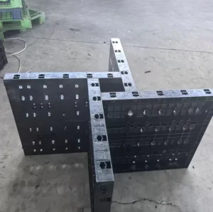 Reusable Plastic Templates Used for Constructing Walls Columns and Slabs of Concrete Buildings