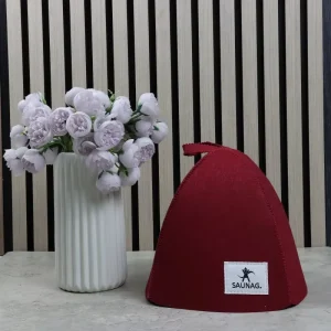 Royal Blue Eco Friendly Recycled Felt Sauna Hat Custom Logo Factory Direct Steam Spa Bath Cap