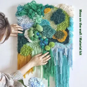 Russian Poke Embroidery Pier Handmade YARN DIY Material Bag Home Customized Decorative Hanging Painting Beginners Maternity