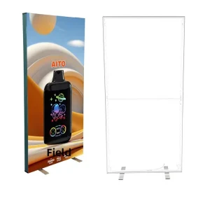 SEG Card Cloth Folding Light Box Model SK2800901 Rectangle Overseas Exhibition Display Board Portable Background Wall Fast