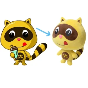 Safe for Children Personal Design Manufacturer Custom Stuffed Cartoon Character Plush Dolls Animated