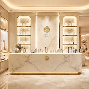 Salon Furniture Bar Counter Led Display Display Rack Outdoor Furniture Perfume Stand Display Rack Showcase Restaurant Furniture