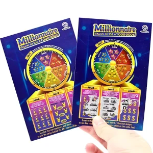 Scratch Off Card Manufacturer Super Lotto Lottery Tickets Printing Lottery Scratch Tickets Scratch Card