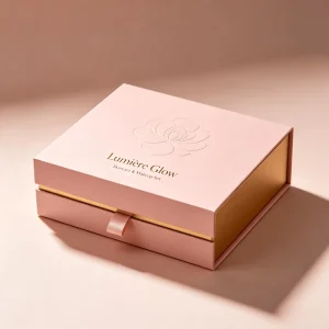 Scratch Resistant Cosmetic Paper Box Logo Custom Carton for Beauty Product Outer Protection Packing