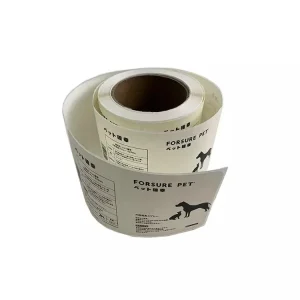 Self-Adhesive Vinyl Sticker Roll Labels Custom Logo Printing