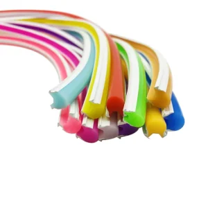 Separated Silicone Neon Flex Diffuser Lighting and 1cm Cut LED Circuitry Design Silicone Separation Neon LED Kit