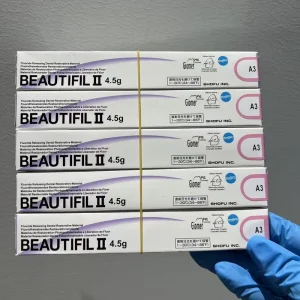Shofu Beautifill II Dental Composite Resin A3 A2 Shade Light Cured Biocompatible Direct Restoration Material