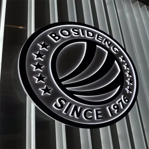 Shop Logo Sign 3D Logo Channel Letter Signage Storefront Logo Frontlit LED Acrylic Metal Advertising Sign