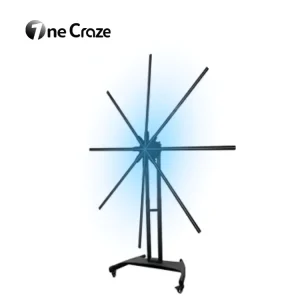 Showroom 3D Hologram Fan Holographic LED Advertising Equipment Hologram Equipment For Trade Show Commercial Brand Promotion