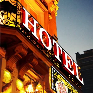 Sign Custom LED Channel Letters Outdoor Commercial Hotel Signage Customized Chain Brand Business Signs Logo