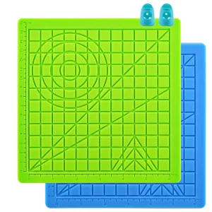 Silicone Design Mat DIY Creative Drawing Template Mat for 3D Printing Drawing Printer Pen