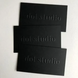Small Business Business Card Customization Specialty Paper & Embossing Boosts Corporate Client Expansion