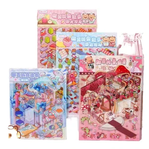 Small Corner Series Scene Scenography Handbook DIY Material Decorative Stickers