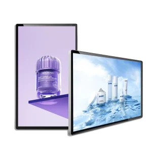 Smart Android Advertising Display 27 32 43 49 55 Inch LCD Digital Signage for Shopping Malls Elevator Subway Animation Graphics